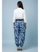 Synthetic Pant for Girls, Multicolour 