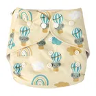 Bumpers Organic Cloth Diaper (Pink), Free Size