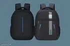 Polyester Backpack for Men & Women, Black