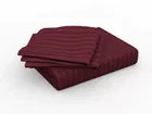 Microfiber Double Bedsheet with 2 Pillow Covers 