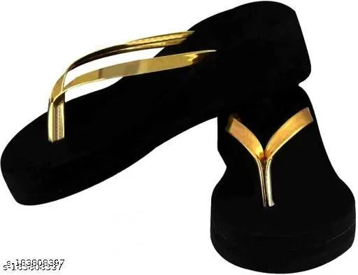 Flipflop for Women, Golden (5)