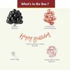 Happy Birthday Balloon Decoration Kit, Multicolor, Pack Of 51