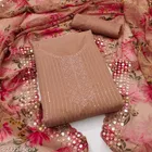 Embroidered Unstitched Suit for Women 