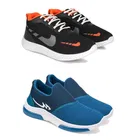 Sports Shoes for Men, Multicolor, Pack of 2 