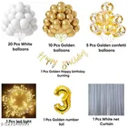 39 Pcs 3rd Birthday Decoration kit, Multicolour, Set of 1