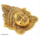 Metal Durga Maa Wall Hanging Idol 