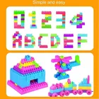 FEVERBAZAR Stacking Ring and Toys Block Set of 50 Pcs 