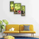 MDF 2 Pcs Designer Wall Painting for Home & Office 