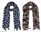 Poly Chiffon Printed Scarves for Women 