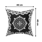 Grover Grey Cushion cover 40x40cm 