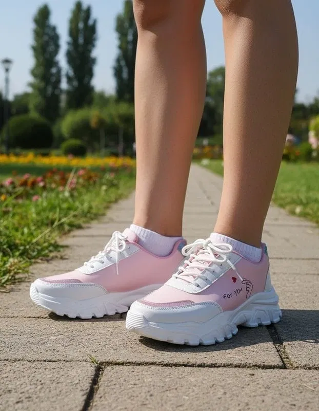 Casual Shoes for Women, Pink (4)