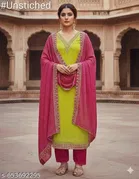 Silk Blend Pakistani Suits for Women 