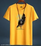 Round Neck Printed T-Shirt for Men 