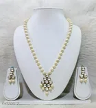 Alloy Necklace with Earrings for Women 