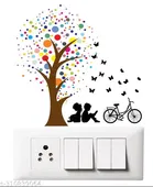 PVC Switch Board Stickers 