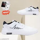 Sneakers with Free Digital Watch for Men 