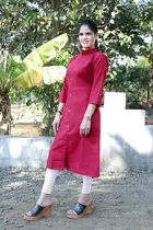 A-Line Cotton Kurti for Women 