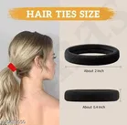 Fabric Hair Rubber Bands for Women, Pack of 30 