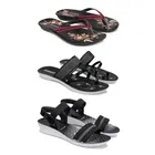 Sandals with 2 Pairs Flats for Women 