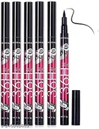 36H Waterproof Sketch Eyeliner (Black, Pack of 6)