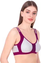 Cotton Blend Non Padded Bra for Women 