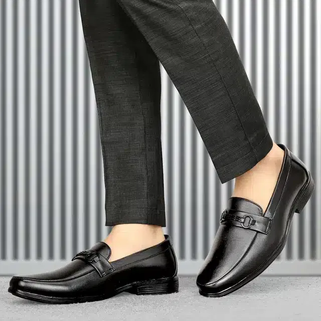 Loafers for Men (Black, 7)
