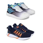 Sports Shoes for Men, Multicolor, Pack of 2 