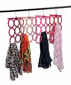 9 रिंग्स दुपट्टा हेंगर फॉर स्कार्फ़, टाई, बेल्ट