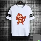 Round Neck Printed T-Shirt for Men 