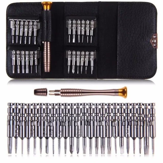 Shopper52 (24 in-1) Portable Pocket Screw driver Mobile Repairing Tool Kit for Phone/Laptop/PC/Glasses/Computer Precision Screwdriver Set  (24 in 1,  Pack of 1)