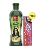 Dabur Amla Hair Oil 223 ml + Dabur Red Bae Fresh Gel 38 g