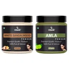 Natural White Sandalwood & Amla Powder for Skin & Hair 