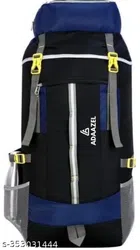 Hiking Backpack for Men & Women (Navy Blue & Black)