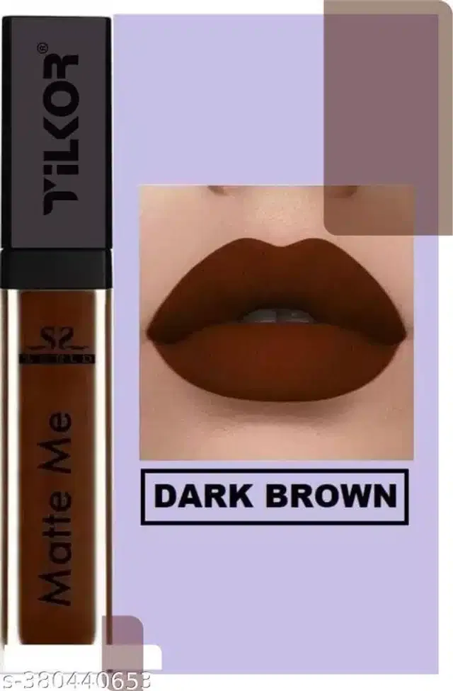 Lipsticks for Girls & Women (Dark Maroon, Pack of 1)
