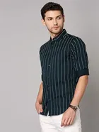 Full Sleeves Striped Shirt for Men 