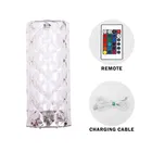 Immutable  Crystal Lamp,Color Changing Rose,USB Rechargeable Table Lamp  