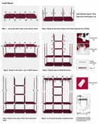 8 Layer Metal Multipurpose Wardrobe Organiser with Pink zip cover [DIY] Do-It-Yourself