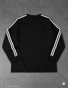 Poly Blend T-shirt for Men, Black 