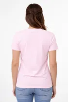 Cotton Blend T-shirt for Women, Maroon & Pink, Pack of 2 