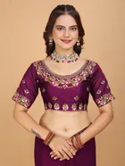 Georgette Self-Design Saree for Women 