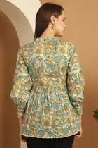 Cotton Printed Top for Women 