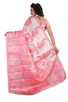 Taffeta Silk Printed Saree for Women 