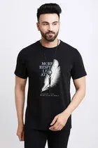 Round Neck Printed T-Shirt for Men 