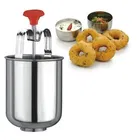 Dust N Shine Stainless Steel Medu Vada Maker with Stand (Pack of 1)
