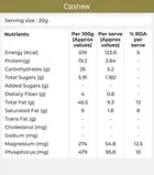 Khetika Cashew 500 g
