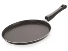 NIRLON Aluminium Dosa Tawa (Black, 26 cm)