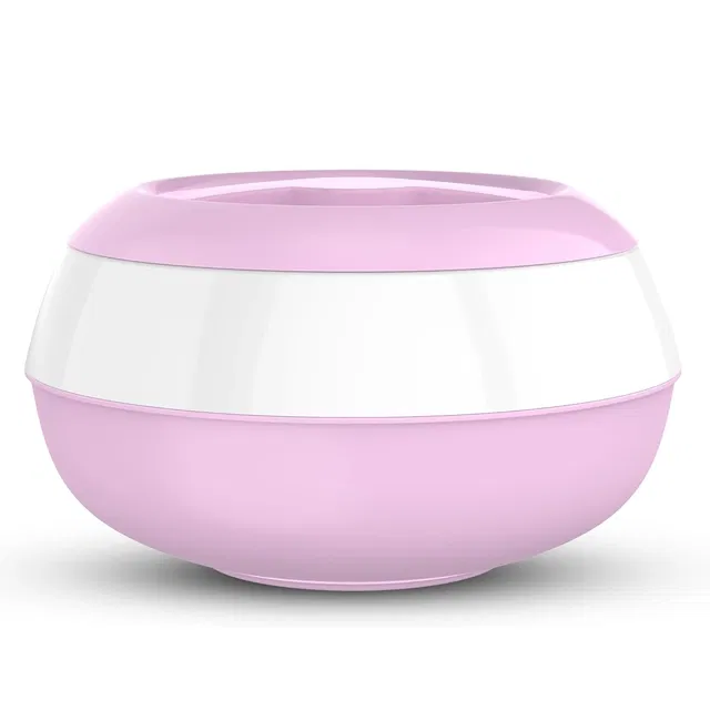 Stainless Steel Casseroles, Pink  (2200 ml)