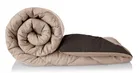 Sarangi Solid Reversible Comforter 1.5Kg for Plum Purple and Moody Mauve
