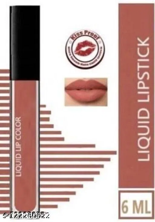 Matte Liquid Mousse Non-Transfer Nde In Red Edition Smudge Proof  18 Beauty Lipstick [ ) ( , 6 ml)