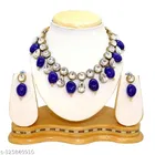 Antique Beads And Kundan Work Jewellert Set for Women